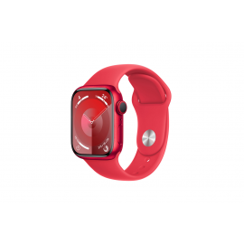 APPLE Series 9 GPS Aluminium (PRODUCT)RED Sport Band S/M 41 mm