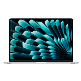 APPLE MacBook Air 15,3" 512Go SSD 8Go RAM Puce M3 CPU 8 cœurs GPU 10 cœurs Argent Nouveau