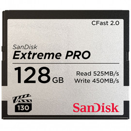 sandisk Carte mémoire Extreme Pro CompactFlash CFast 2.0 128 Go
