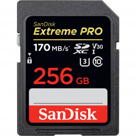 sandisk SanDisk Carte mémoire SDXC Extreme PRO UHS-I U3 256 Go