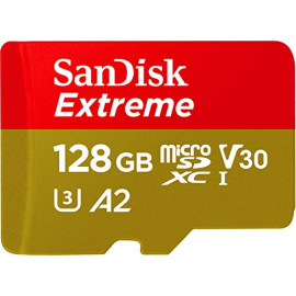 sandisk Extreme microSDXC 128GB+SD 190MB/s