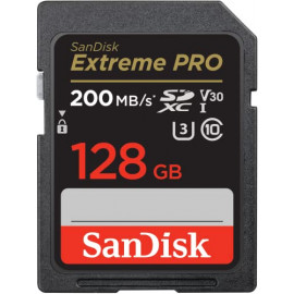 sandisk Extreme PRO 128GB SDXC 200MB/s UHS-I C10