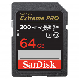 sandisk Extreme PRO 64GB SDXC 200MB/s UHS-I C10