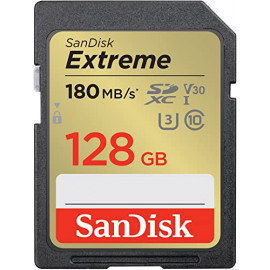 sandisk Extreme 128GB SDXC 180MB/s UHS-I C10 U3
