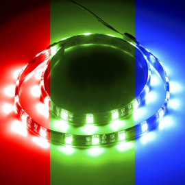 ANTEC Faisceau large magnétique RGB LED Strip - 60 cm / 30 LED