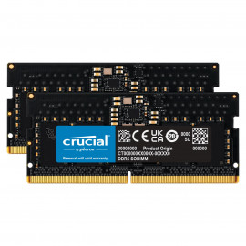 CRUCIAL SO-DIMM DDR5 16 Go (2 x 8 Go) 4800 MHz CL40 1Rx16