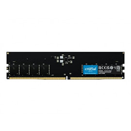 CRUCIAL Barrette mémoire 16Go DIMM DDR5  PC5-38400 (4800 MHz) (Noir) (OEM)