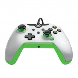 PDP Manette Filaire Xbox Neon White