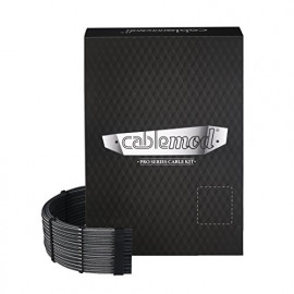 CableMod C-Series PRO ModMesh Cable Kit pour RMi/RMx/RM (Black Label) - carbon