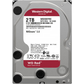 WESTERN DIGITAL WD Red Plus 2To SATA 6Gb/s 3.5p HDD WD Red Plus 2To SATA 6Gb/s 3.5p Rpm5400 128Mo cache Internal HDD Bulk