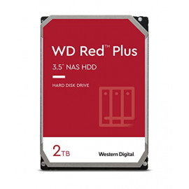 WESTERN DIGITAL WD Red Plus 2To SATA 6Gb/s 3.5p HDD WD Red Plus 2To SATA 6Gb/s 3.5p tpm5400 128Mo cache Internal HDD Bulk