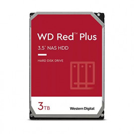WESTERN DIGITAL HDD Red Plus 3TB 3.5 SATA 256MB