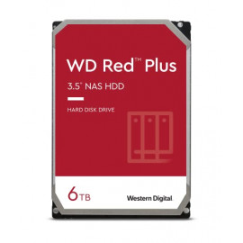 WESTERN DIGITAL HDD Red Plus 6TB 3.5 SATA 256MB