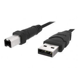 BELKIN Câble USB pour Dispositifs A/B x A/B DSTP plug and play 1.8m Noir