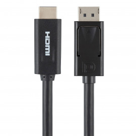 BELKIN Câble DisplayPort vers HDMI, Mâle/Mâle - 1,8M - Noir