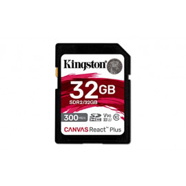 KINGSTON 32GB CanvasRctPls SDHC UHS-II 300R/260W