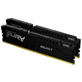 KINGSTON 16Go 6000MHz DDR5 CL40 DIMM  16Go 6000MHz DDR5 CL40 DIMM Kit of 2 FURY Beast Black