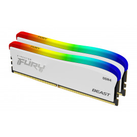 KINGSTON FURY Beast White RGB SE 32 Go DDR4 3600 MHz CL18