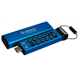 KINGSTON 256Go USB-C IronKey Keypad 200C FIPS 140-3 Lvl 3 Pending AES-256