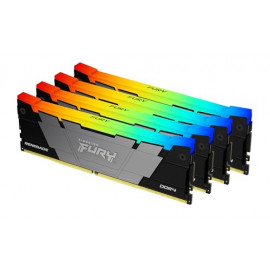 KINGSTON 128GB 3600 DDR4 DIMM Kit4 FURY Ren RGB