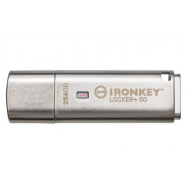 KINGSTON 256Go IronKey Locker Plus 50 AES Encryption USBtoCloud