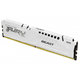 KINGSTON 16Go 6400MT/s DDR5 CL32 DIMM FURY Beast White XMP