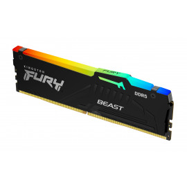 KINGSTON 8Go 6000MT/s DDR5 CL30 DIMM FURY Beast RGB EXPO