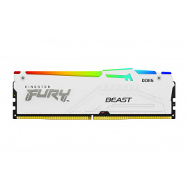 KINGSTON 16Go 6800MT/s DDR5 CL34 DIMM FURY Beast White RGB XMP