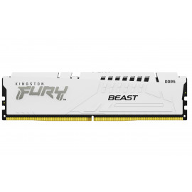 KINGSTON 16Go 6000MT/s DDR5 CL30 DIMM FURY Beast White EXPO