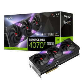 PNY GeForce RTX 4070Ti SUPER 16GB XLR8 Gaming VERTO Triple Fan Overclocked Edition