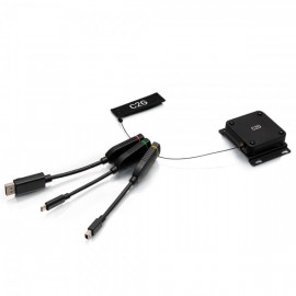 C2G 4K HDMI Dongle Adapter Ring with Mini DisplayPort, DisplayPort, and USB C
