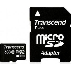 TRANSCEND microSDHC Card 8 GB