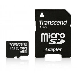 TRANSCEND microSDHC Card 4 GB