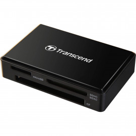 TRANSCEND All-in-1 Memory Card Reader  All-in-1 Multi Memory Card Reader USB 3.0/3.1 Gen 1 Black