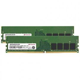 TRANSCEND JM 16Go KIT DDR4 3200Mhz U-DIM  JetRam 16Go KIT DDR4 3200Mhz U-DIMM 1Rx8 1Gx8 CL22 1.2V