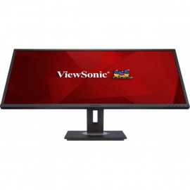 Viewsonic 34" 21:9, 3440 x 1440, SuperClear® VA, flat, 5 ms, 2 HDMI, DisplayPort, USB-C, RJ45, USB, speakers, height adjustable stand