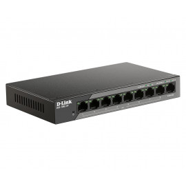 DLINK 9-Port Desktop Switch  9-Port Desktop Fast Ethernet PoE Gigabit Uplink Surveillance Switch