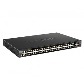 DLINK DGS-1520-52MP/E 52-Port Smart Managed PoE+ Gigabit Stack Switch 4x 2.5 GE 4x 10G
