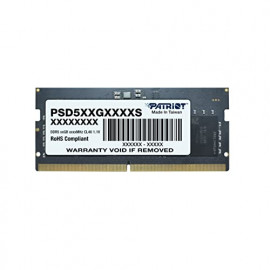 PATRIOT Barrette mémoire SODIMM DDR5 32Go  Signature Line PC5-38400 (4800 MHz) (Noir)