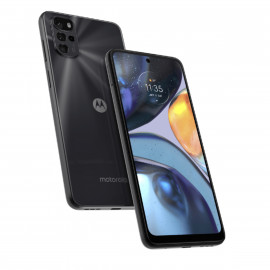 Motorola Téléphone portable Moto G22 64 Go Noir cosmique Android 12 Double SIM 4 Go