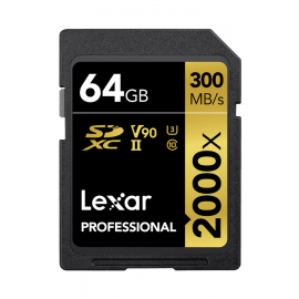 Lexar Carte SD 2000x V90 64G0