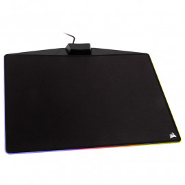 CORSAIR Corsair Gaming MM800C Polaris - Tapis de souris pour gamer avec rétro-éclairage multicolore et port USB
