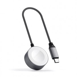 Satechi Chargeur USB-C  Magnetic pour Apple Watch (Gris)