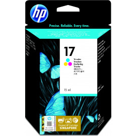 HP HP Nr17 Tinte farbig DJ840 843 (FR) HP 17 original cartouche dencre tricolore capacite standard 15ml 450 pages pack de 1