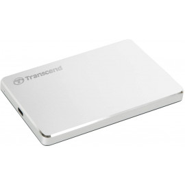 TRANSCEND 2TB 2.5inch Portable HDD  2TB 2.5inch Portable HDD StoreJet C3S Aluminum all