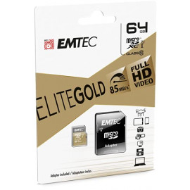 EMTEC Elite Gold 64 Go microSDXC