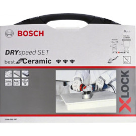 Bosch Jeu de forets diamantés à sec X-LOCK Best for Ceramic Dry Speed