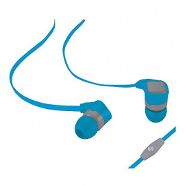 WE Ecouteurs intra-auriculaires Colorés avec micro (Bleu)