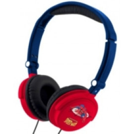 Lexibook HP010SP écouteur/casque Écouteurs Avec fil Arceau Musique Noir, Bleu, Rouge