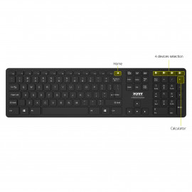 PORT DESIGN Keyboard Office Pro Bluetooth FR